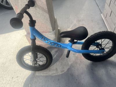 Banana bike no pedals