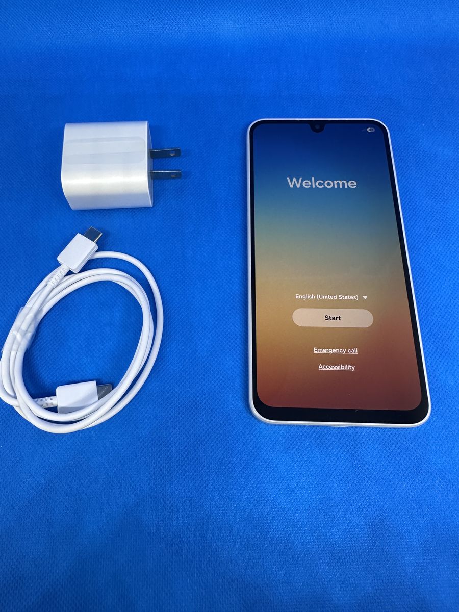 Samsung A16 Cell Phone. New. W Charger