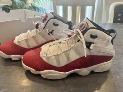 Jordan 6 Rings University Red Size 14
