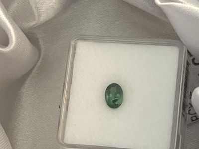 AAAA Green Tsavorite Garnet 0.60 CTW Oval Loose Gemstone