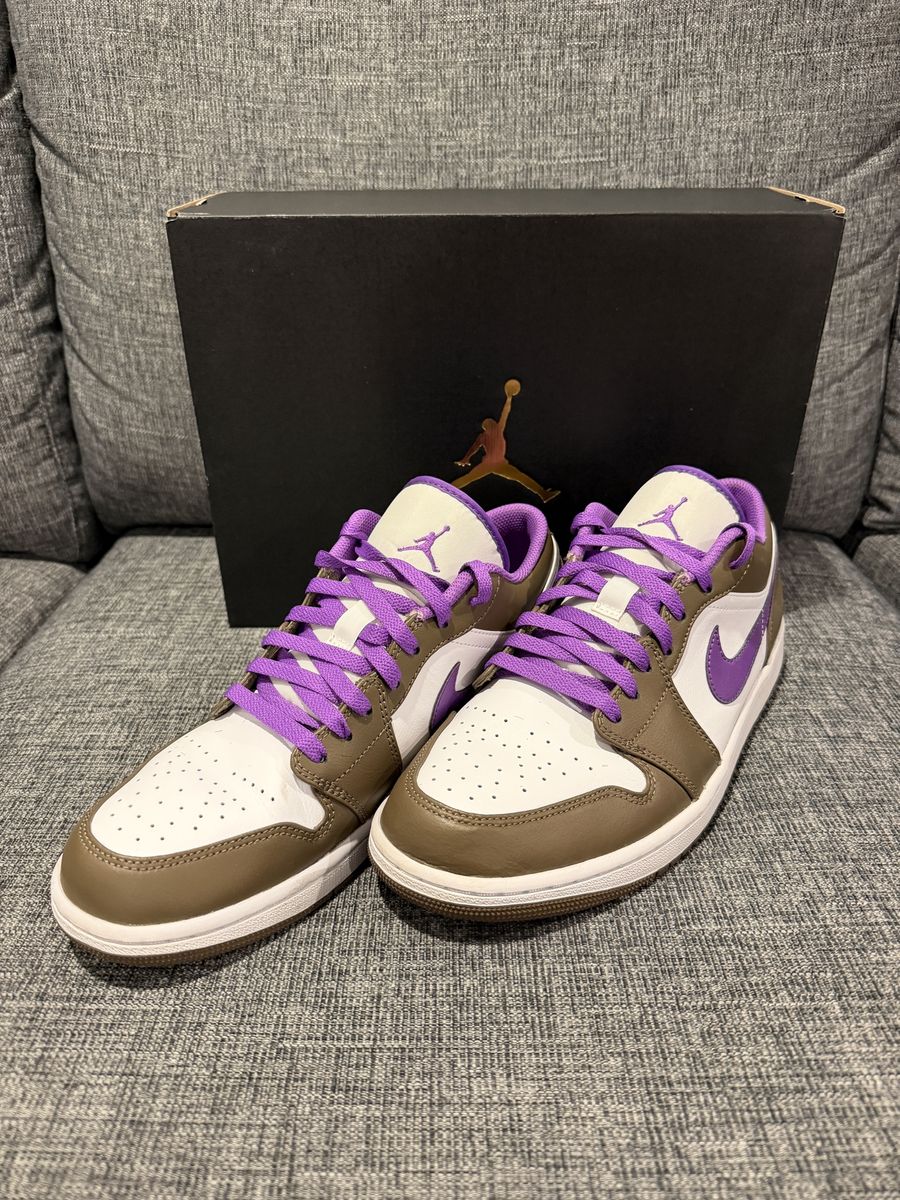 Air Jordan 1 Low "Palomino Wild Berry" Size 11 Used 553558-215