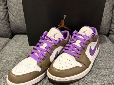 Air Jordan 1 Low "Palomino Wild Berry" Size 11 Used 553558-215