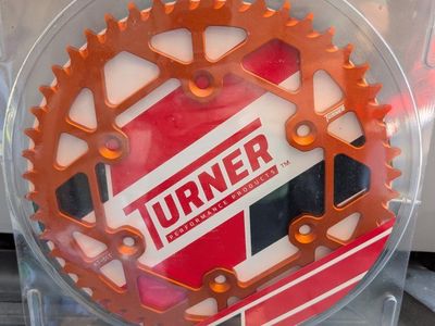 New Turner Performance Billet Aluminum Rear Sprocket for KTM Bikes