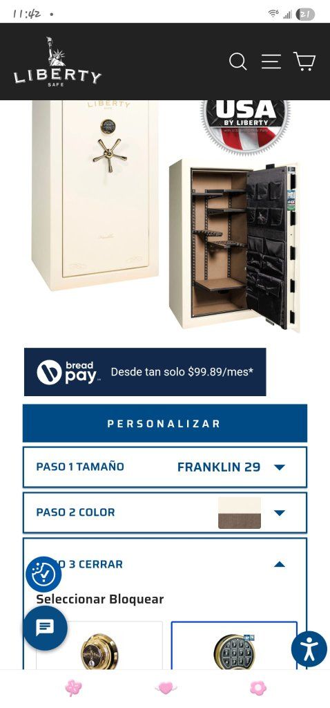 liberty safe ,franklin 29