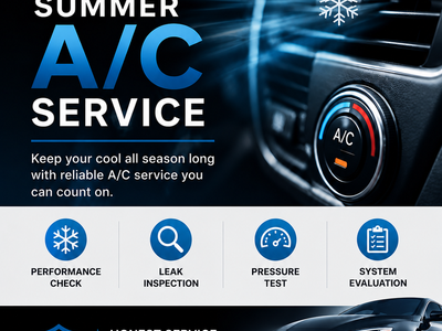 ️ Summer A/C Service at All Star Tires & Services