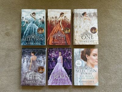The Selection Series (plus one), by Kiera Cass (paperbacks)