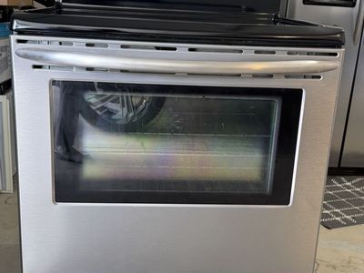 Frigidaire Electric Glass-top Range w/Double Oven