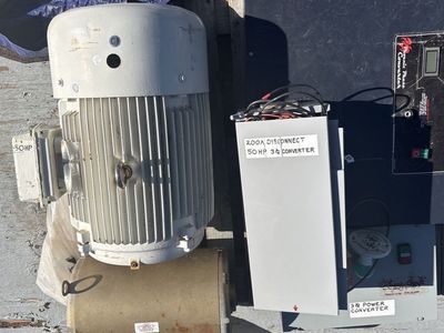 50 HP Rotary Phase Converters
