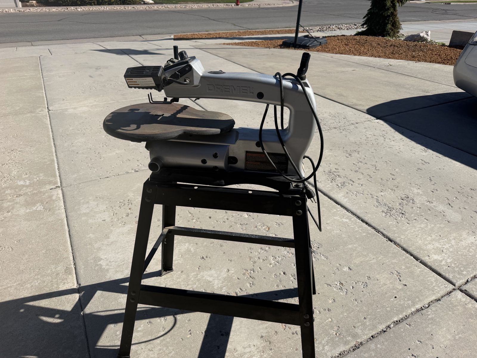 Dremel scroll saw