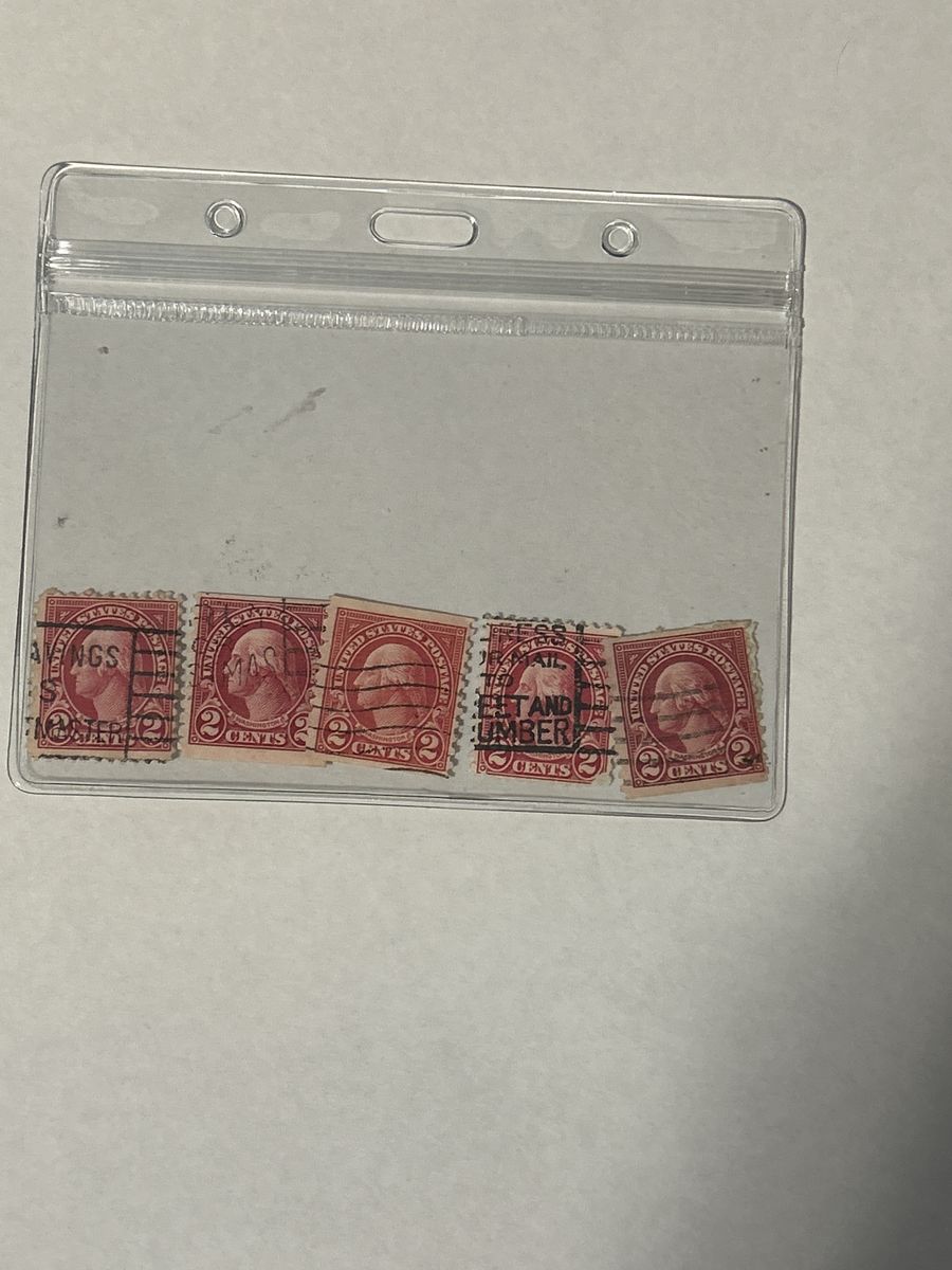 George Washington coil stamps