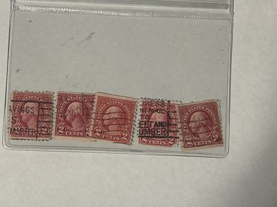 George Washington coil stamps