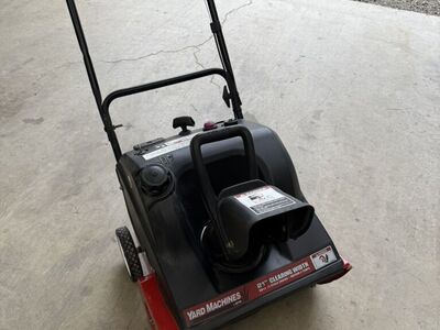21 Yard machine Snowblower