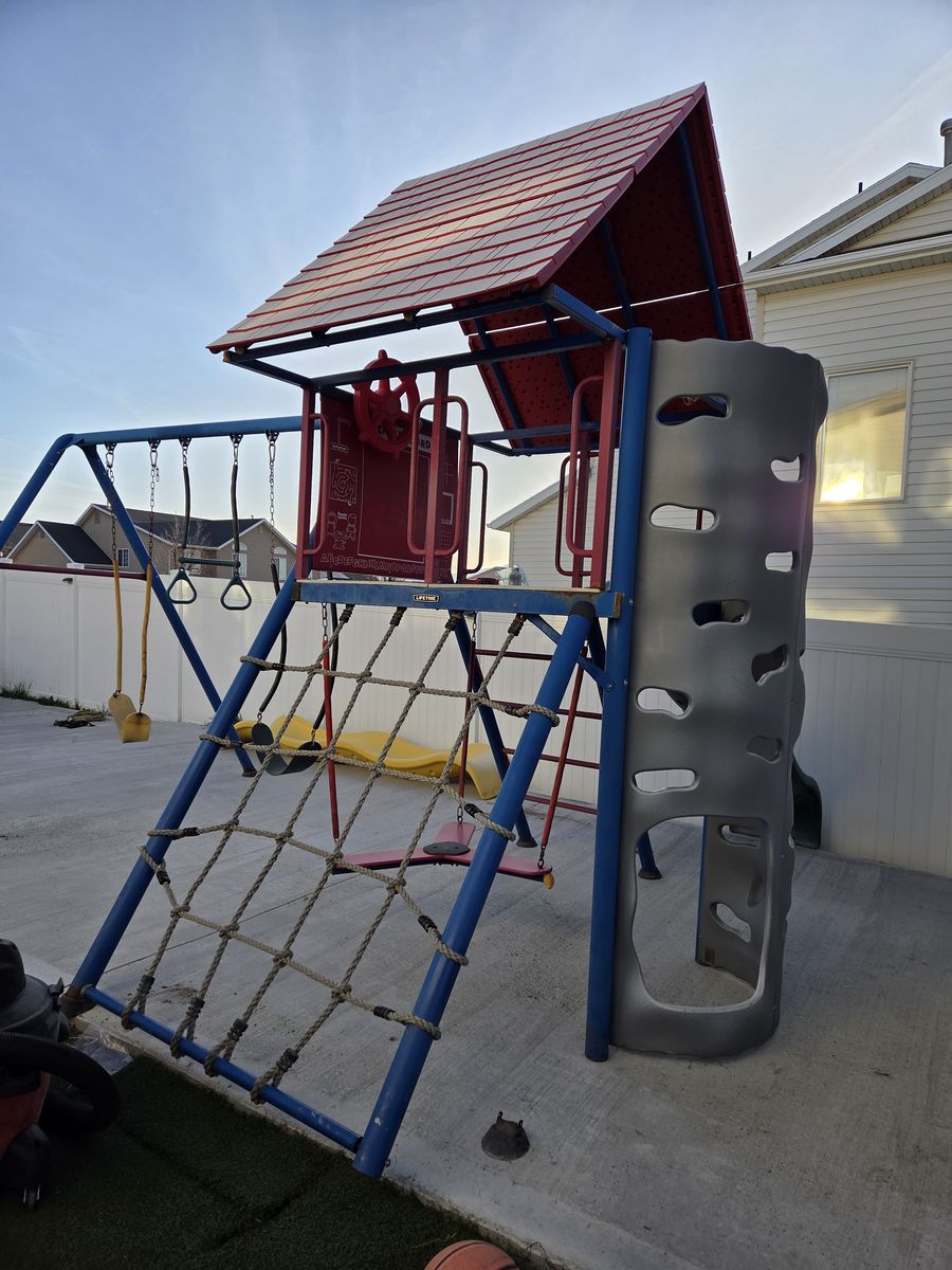 Lifetime Playground Playset Swingset