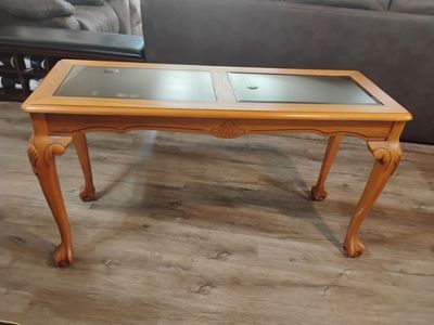 Glass Top Table