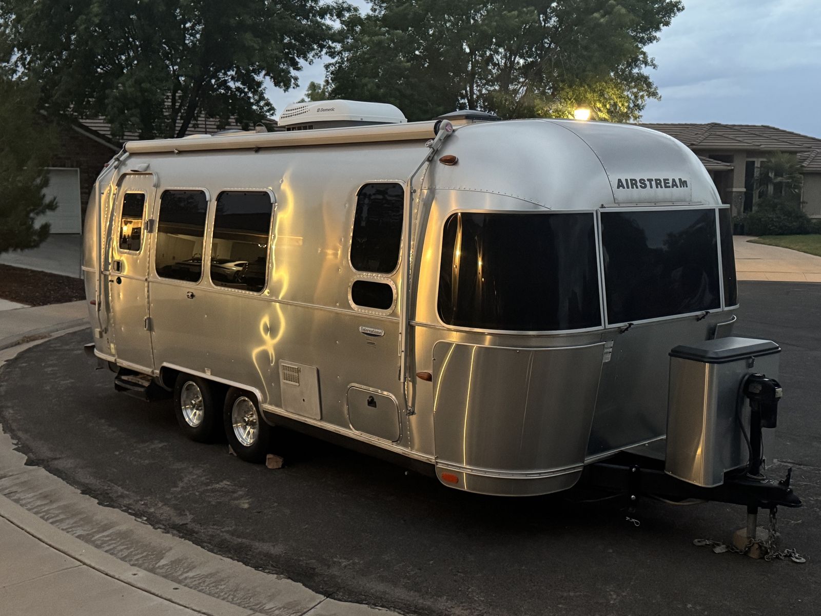 Airstream International 23FB Travel Trailer RV - Iconic Silver Bullet Camper