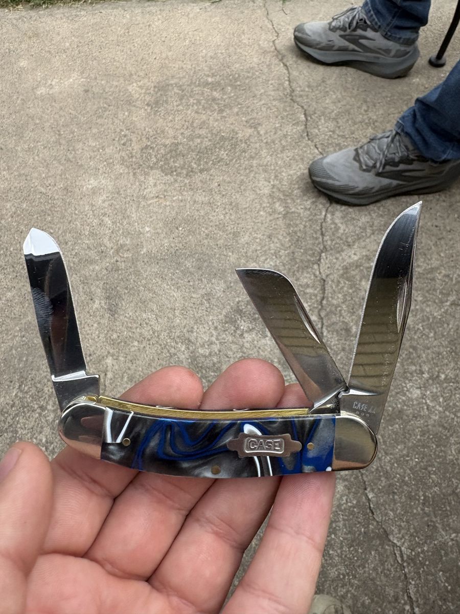 Case Tony Bose Pacific Tides Kirinite Sowbelly Pocket Knife - Discontinued, Unused