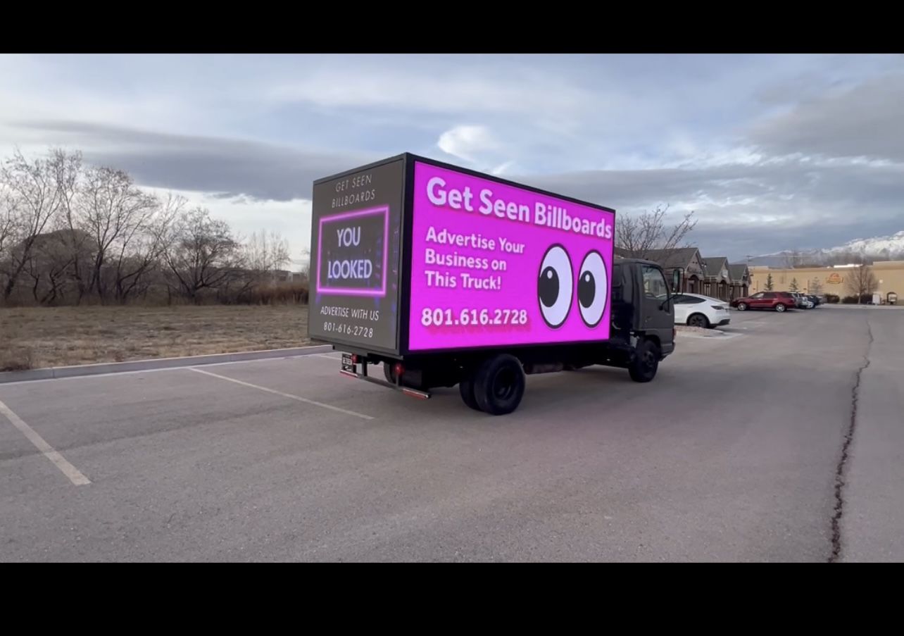 Digital billboard truck for sale or partnership