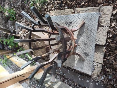 Medieval Fire pit solid heavy 3/4 inch thick