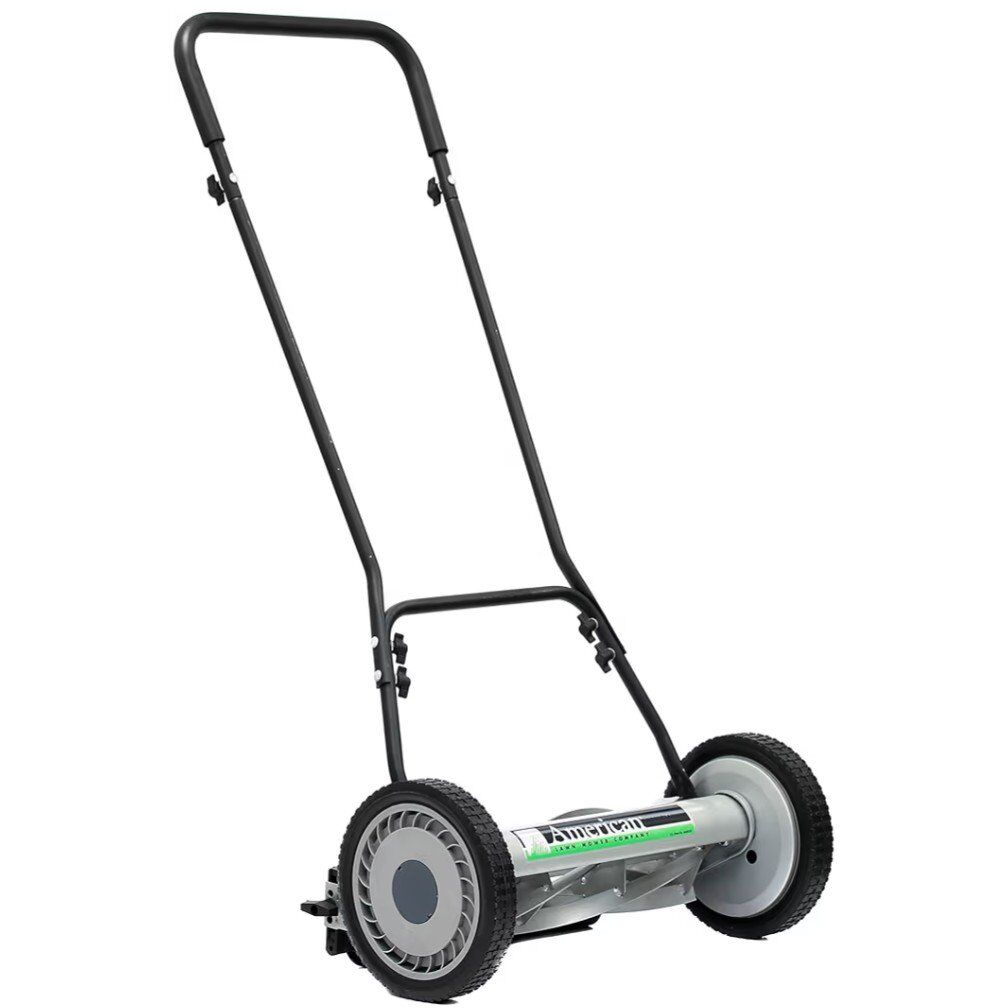 New 18in 5 blade Push Reel Lawn Mower