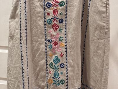 Darling Boden Linen Blend Skirt Size 18