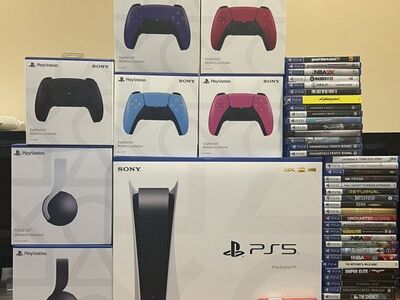 PlayStation 5 Disc Edition Console Custom Bundle