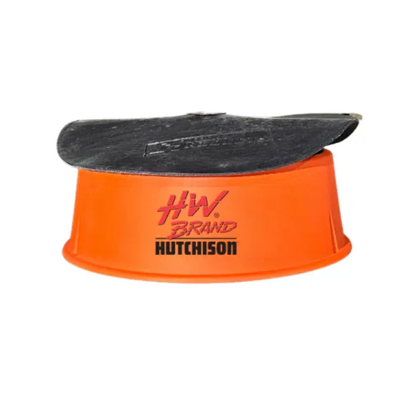 Orange Poly Mineral Feeder