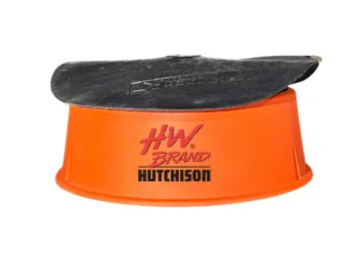 Orange Poly Mineral Feeder