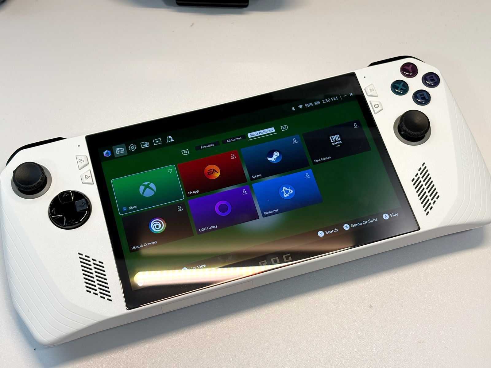 Like-New Asus ROG Ally Z1 Extreme (Z1X) Handheld Gaming PC