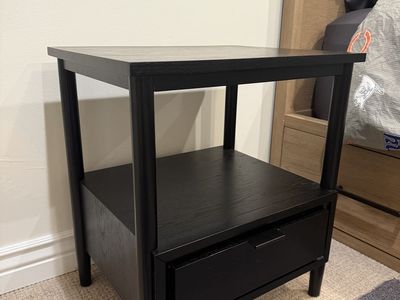 Crate & kids Black Night Stand