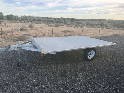 Aluminum Flat Bed Trailer