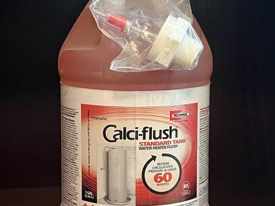 Calci-flush Tank Water Heater restoration