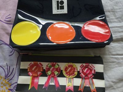 Estee Lauder Lisa Perry & Sephora Cosmetic Bags