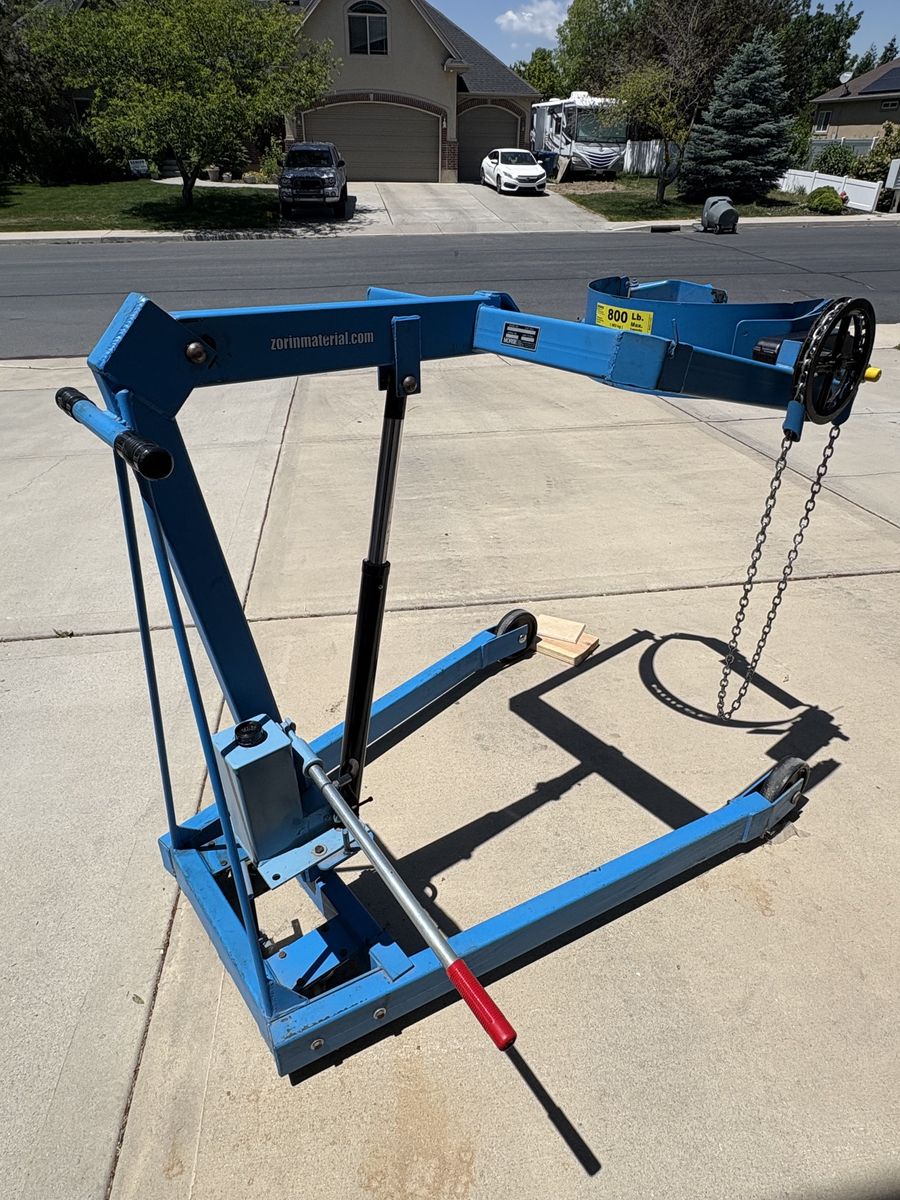 Morse 400A-72 Hydra-Lift Drum Karrier / Mobile Barrel Lifter & Pourer (Manual)