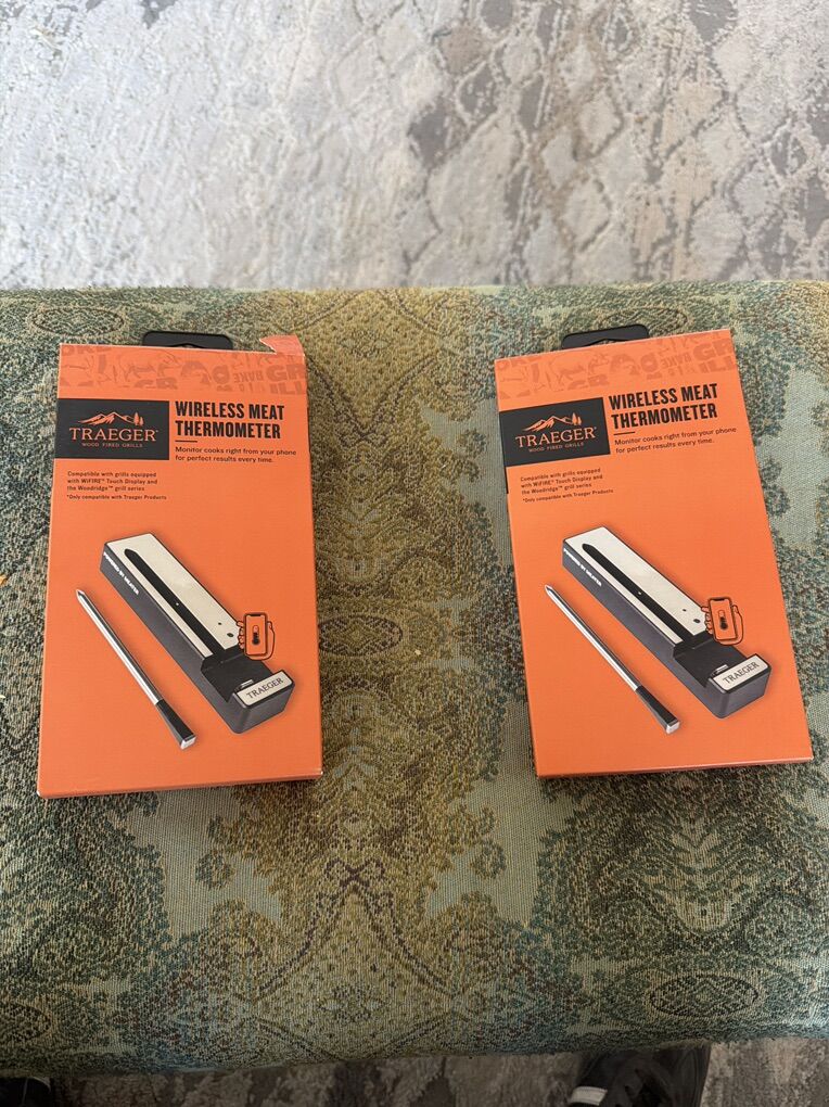 Two Brand New Wireless Meat Thermometer