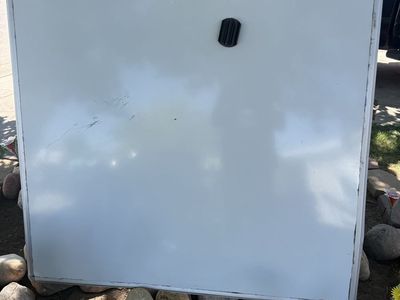 Large Whiteboard with Silver Frame