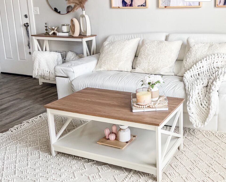 New Rustic Farmhouse 40x22 Coffee Table