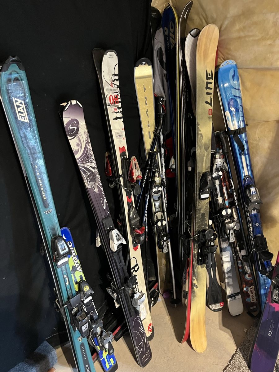 Closing shop 13 skies 15 pairs of boots $185