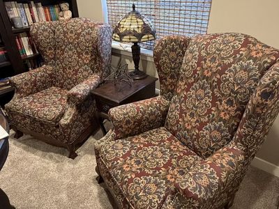 Wingback chairs