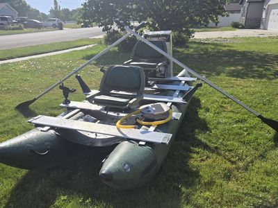 Sea Eagle Pontoon Boat w/ Motor