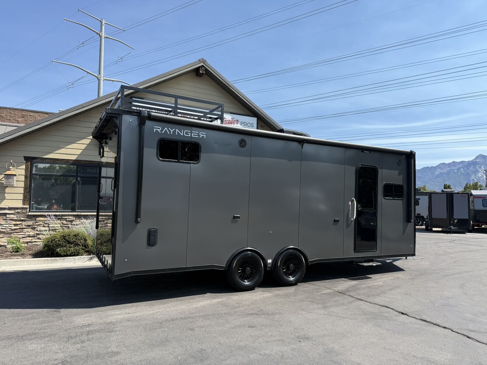 8x24 / 8.5x24 RAYNGER Embark Toy Hauler Travel Trailer Enclosed Trailer