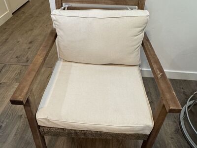 Wooden Accent Chair