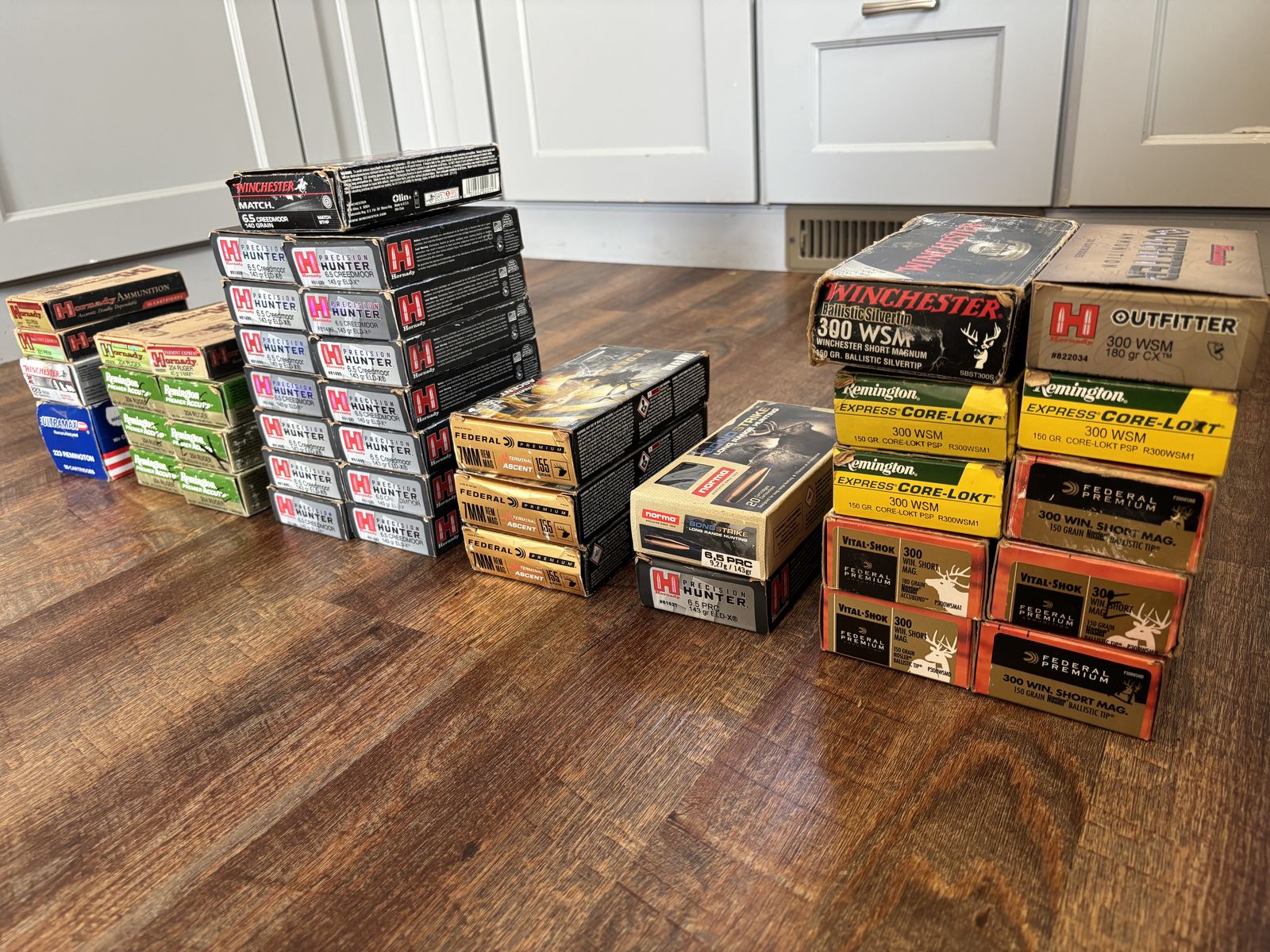 Once Fired Brass- 300 WSM, 6.5 PRC other calibers