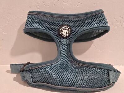 Brooklyn Pet Gear Dog Harness Green Grey Sz L Neop