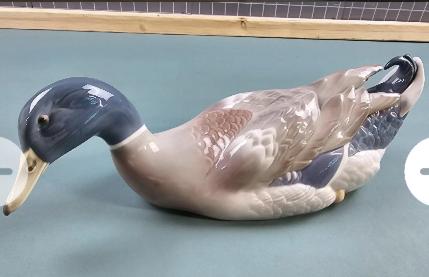 Vintage Lladro duck statue
