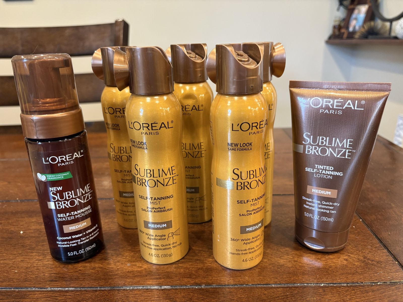 New L’Oréal Sublime Bronze Self Tanners Medium