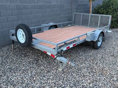 2025 Custom 6X12 Utility Trailer