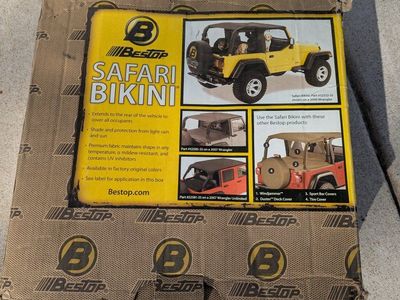 Jeep Jk Four Door Top, Cargo Liner, and Door Rack