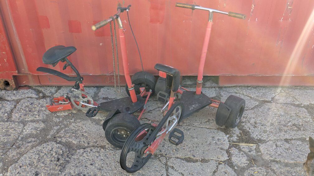 2 Wrff's trikes for parts or proj?