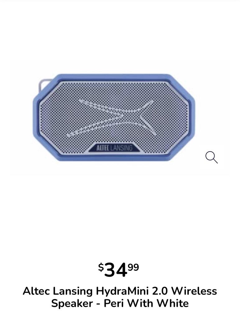 Altec Lansing HydraMini 2.0 Wireless Speaker