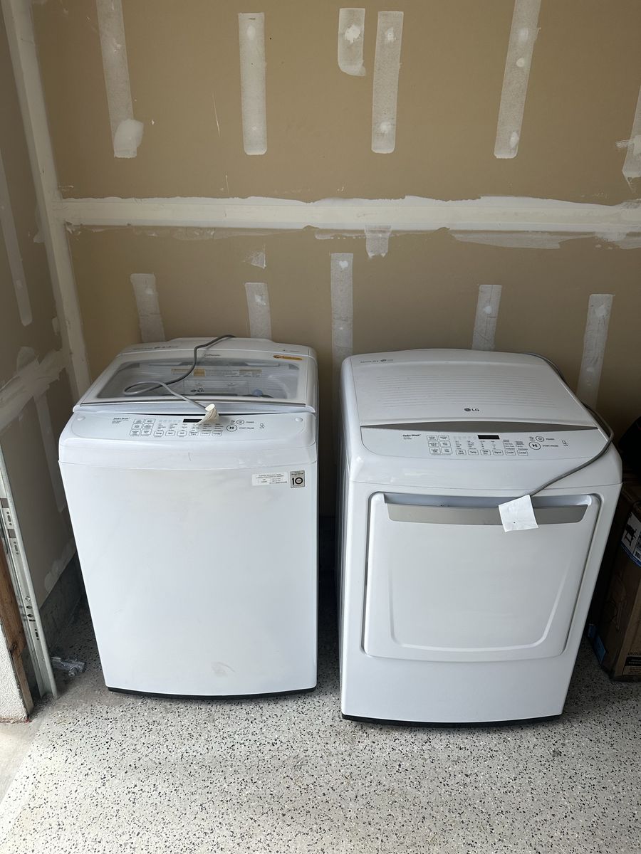 LG washer and gas Dryer